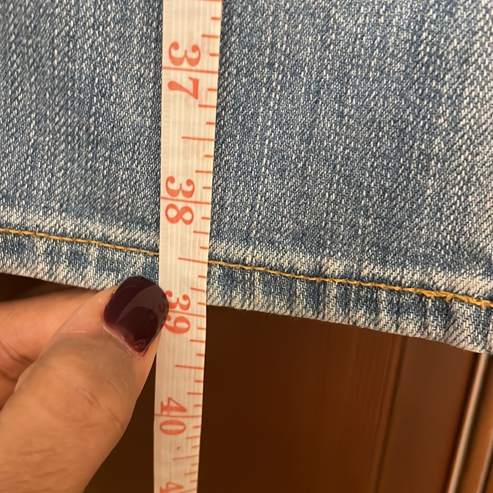 AG The Stevie Slim Straight Jeans light denim blue wash - Picture 11 of 11